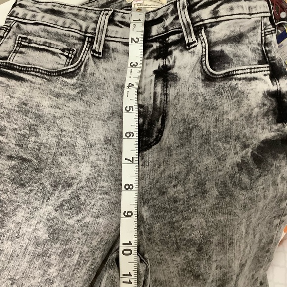 L’AGENCE High Line Distressed Skinny BlackJeans 25 NWTOT (w549) - Picture 9 of 13